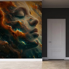 Fotótapéta - Arc az űrben (147x102 cm)