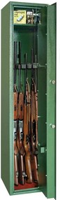 T04712 Montana5 fegyverszekrény kulcsos zárral 1450x300x340mm