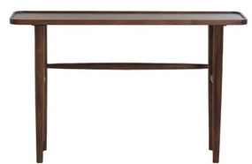 Barna akácfa konzolasztal 30x120 cm Qiano – Light &amp; Living