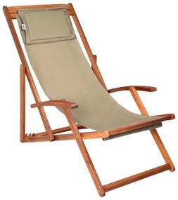 SIENA kerti nyugágy, 65x87x102cm, bézs Jurhan