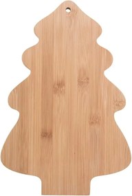 Fából Készült Karácsonyfa Alakú Sajt Szeleteléshez És Tálaláshoz