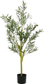 vidaXL zöld mesterséges olajfa 450 levél 120 cm