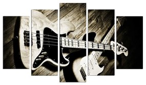 Guitar többrészes kép, 110 x 60 cm