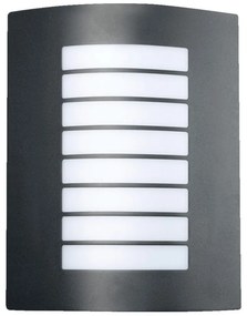 PREZENT 66010 MEMPHIS III. Modern Kültéri Fali Lámpa Opál, Szürke E27 IP44