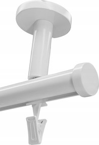 Mennyezeti Sínkarnis Alumínium 20mm Fehér 150cm béka