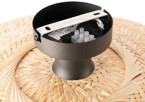 Keleti mennyezeti lámpa bambusz 50 cm - Ostrava