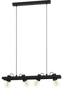 Eglo 43848 - Csillár zsinóron PLIMSOLL 4xE27/15W/230V