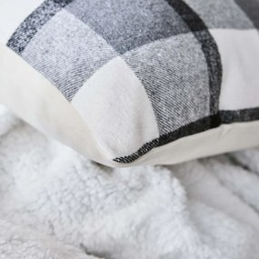 Díszpárna 45x45 cm Ecossais – douceur d'intérieur