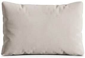 Bézs bársony párna kanapéra Kemi – Cosmopolitan Design