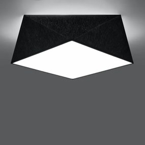 Mennyezeti lámpa HEXA 2xE27/60W/230V fekete