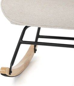 Hintaszék, bézs, szövet, AK-373 CRM2