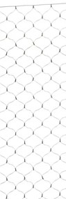 kültéri hálós hideg fehér karácsonyi világítás 204 LED 3 x 2 m