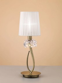 Mantra Loewe asztali lámpa 1x20 W fehér 4737