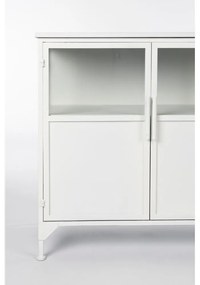 Fehér fém tálalószekrény 35x80 cm Miya – White Label