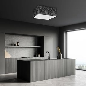 Mennyezeti lámpa SATINO 3xE27/60W/230V fekete/ezüst