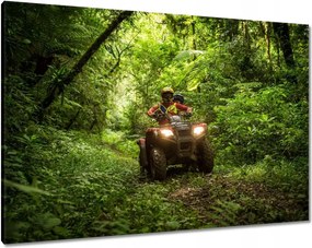 Vászonkép 100x70 Quad Négy kerék Terep