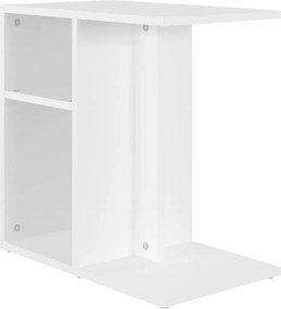 vidaXL fehér szerelt fa kisasztal 50 x 30 x 50 cm