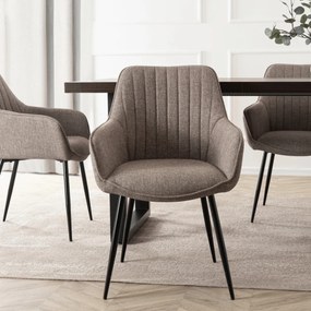 Szék cappuccino színben MALAGA