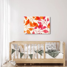 Kép - Narancssárga levelek (90x60 cm)