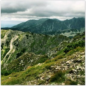 Poszterek 100x100 Tátra Lengyel hegyek Kilátás