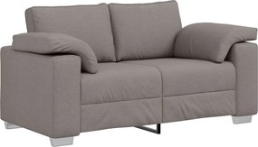 vidaXL Kanapé Tópszínű 160 x 80 x 82 cm szövet