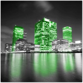 Poszterek 140x140 Londoni felhőkarcolók