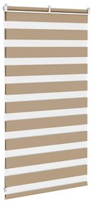 zebrafüggönnyel homokbarna szövetszélesség 80,9 cm poliészter