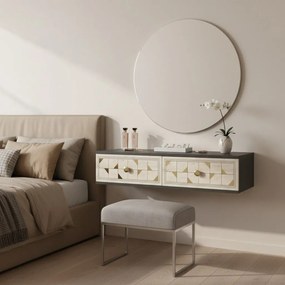 Moka 120 - Anthracite, Travertine, Gold