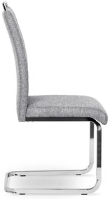 Szánkótalpas Étkezőszék Szürke Színben. LOCA 2