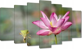 Vászonkép 140x80 Kalapos madár Tájkép Kilátás