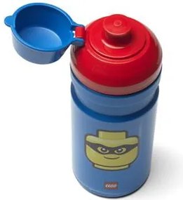 Kulacs, 390 ml, LEGO Classic, kék-piros-mintás (L40560001)