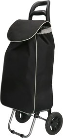 Fekete bevásárlótáska kerekeken „Modern”