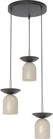 Emibig modern függeszték ego barna fekete emi1612/3prem