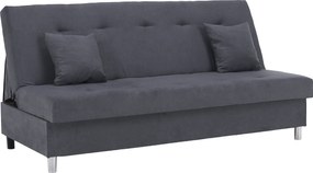 Kihúzható kanapé, szürke, ALADA