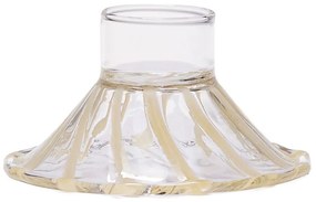 Üveg gyertyatartó Heir – Hübsch