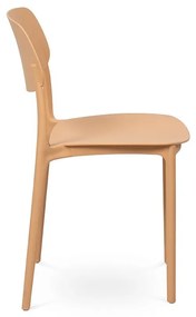 Barackszínű műanyag kerti szék Hébé – Bonami Essentials