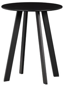 Fer kisasztal fekete Ø40 cm