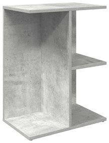 éjjeliszekrények 2 db beton szürke gépi forgácsolt fa