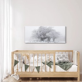 Kép - fehér tél (120x50 cm)