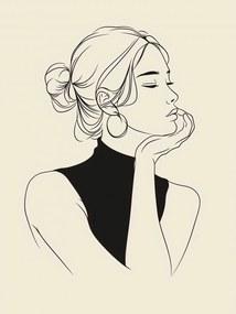 Poszter 15x20cm Elmélkedés