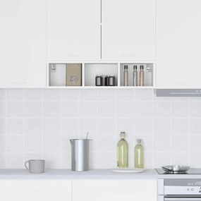 Függő szekrény polcokkal Riga Fehér 20 x 29,5 x 80 cm Faanyag