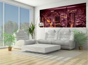 Flizelin fotótapéta Éjszakai táj város fények 250x104 +ragasztó