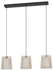 Eglo 900903 - Csillár zsinóron FATTORIA 3xE27/25W/230V
