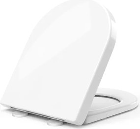 Storemic Szabadon Ereszkedő Wc-ülőke SMBTC02 Wc-ülőke Fehér D Alakú
