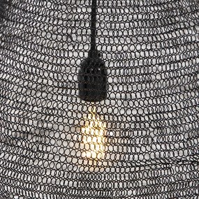 Keleti függőlámpa fekete 45 cm - Nidum L