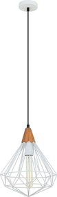 Italux MAELLE MDM-2591/1S WH Függőlámpa 1x60W/E27 IP20