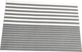 Luxus alátét Stripe 30x45cm szürke csíkos