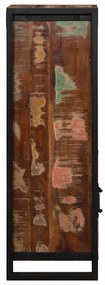 fürdőszoba szekrény 40x30x90 cm tömörfa, újrahasznosított fa