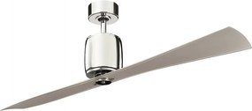 KICHLER KLF-FERRON-60-PN FERRON Ventilátoros lámpa Polírozott Nikkel, Pezsgő IP44
