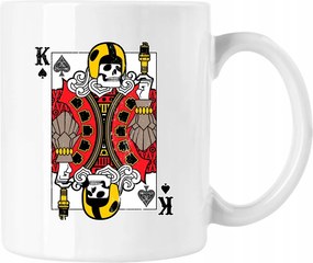 Biker Bögre Király Rajongóknak Fehér 330ml